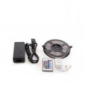 Kit Tira 150 LEDs 36W RGB Blister Transformador, Controlador, Mando a Distancia IP65