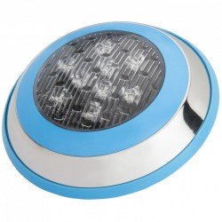 Foco de Piscina de LEDs Montaje Superficie Ø230Mm 9W Multicolor con Mando