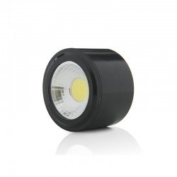 Foco Downlight  LED de Superficie COB Circular Negro Ø68Mm 5W 450Lm 30.000H