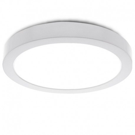 Plafón LED Circular Superficie Ø295Mm 24W 1900Lm 30.000H