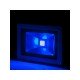 Foco Proyector LED IP65 Brico 10W 850Lm 30.000H Azul